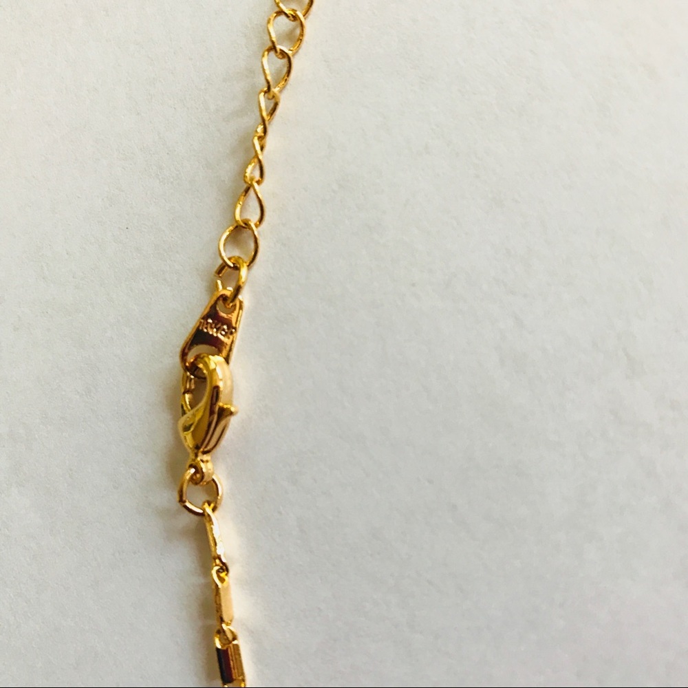 new gold filled unisex initial necklace w. Pendant - Picture 6 of 8